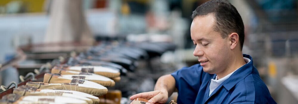 Production de chaussures